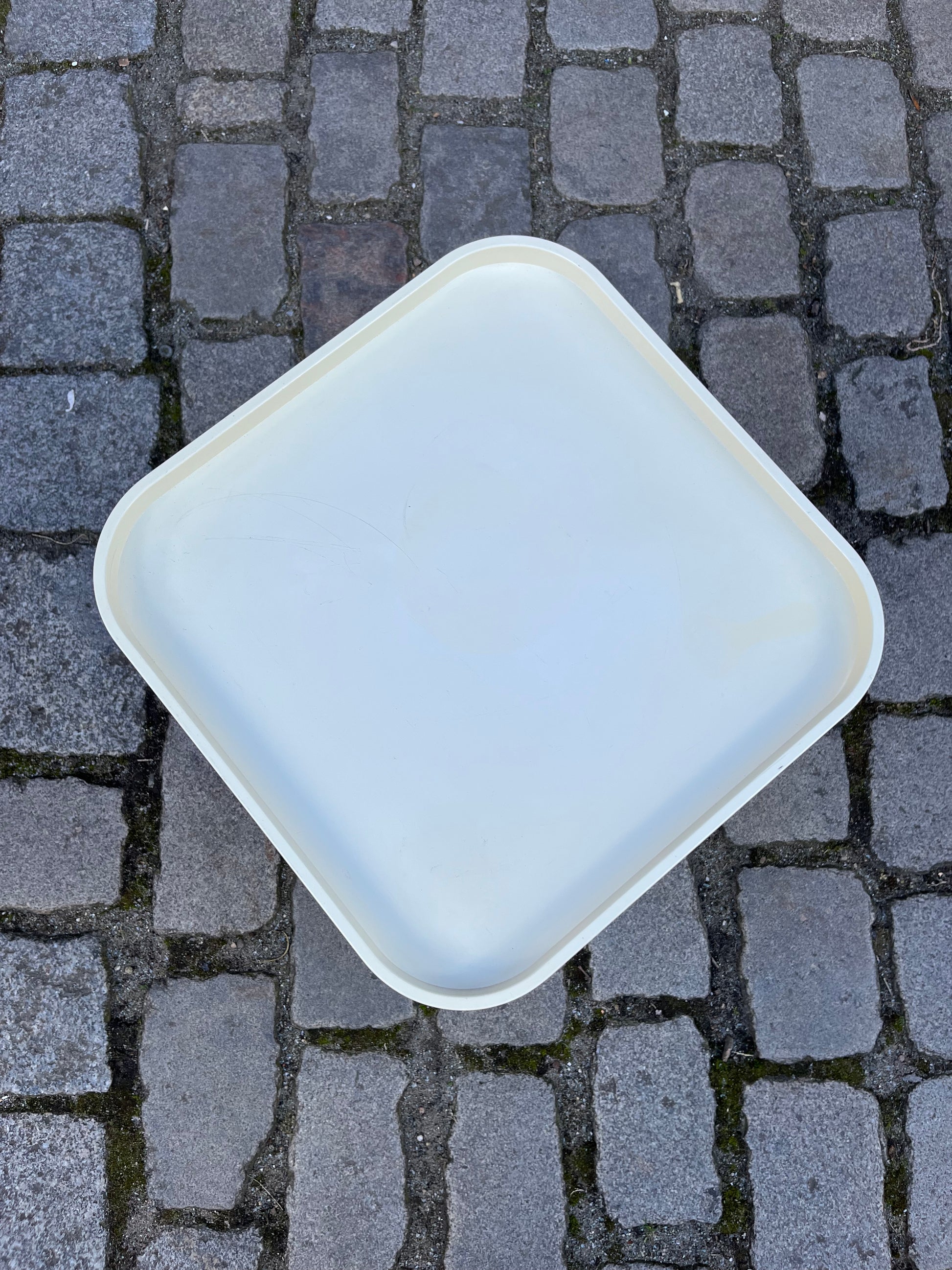 Beistelltisch Componibili weiß von Anna Castell Ferrieri für Kartell