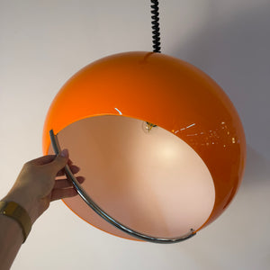 Hängelampe Modell Jolly orange Kunststoff von Guzzini