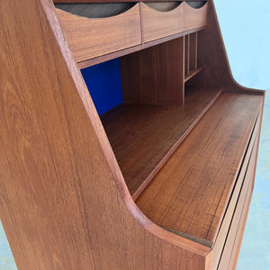 Sekretär Teak mit Schminktisch & Spiegel aus Dänemark
