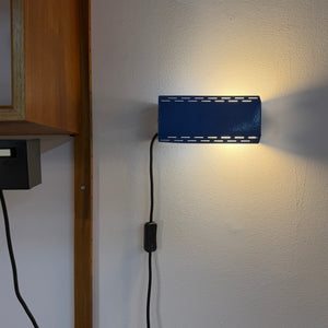 Wandlampe blau weiß von G&G Gramelsbacher