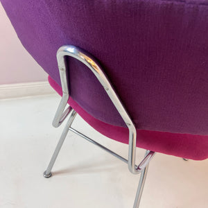 Sessel VERMUND VL 135 lila pink Chrom