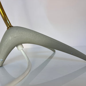 Tischlampe Krähenfuß / Diabolo schwarz weiß von Karl Heinz Kinsky für Cosack