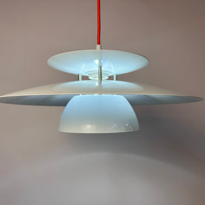 Lamellenlampe weiß aus Dänemark