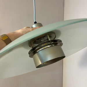 Lamellenlampe Milchglas von von Dana Light
