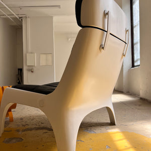 Sessel aus Fiberglas von Carl Straub 1970er Space Age