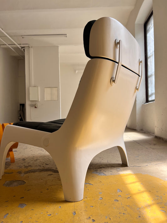 Sessel aus Fiberglas von Carl Straub 1970er Space Age