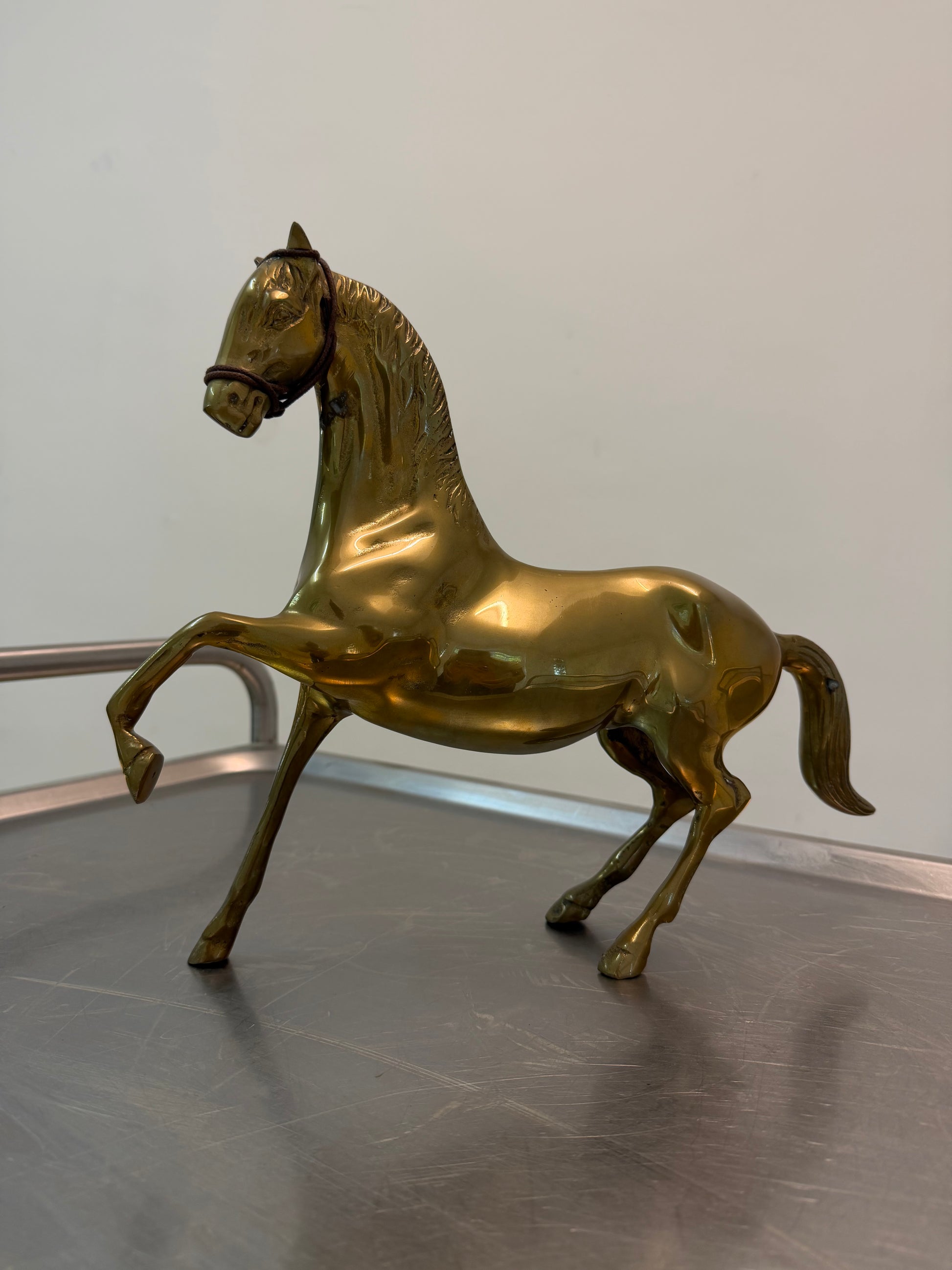Großes Pferd Messing