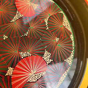 Lacktablett aus der Shōwa Periode Japan 70er