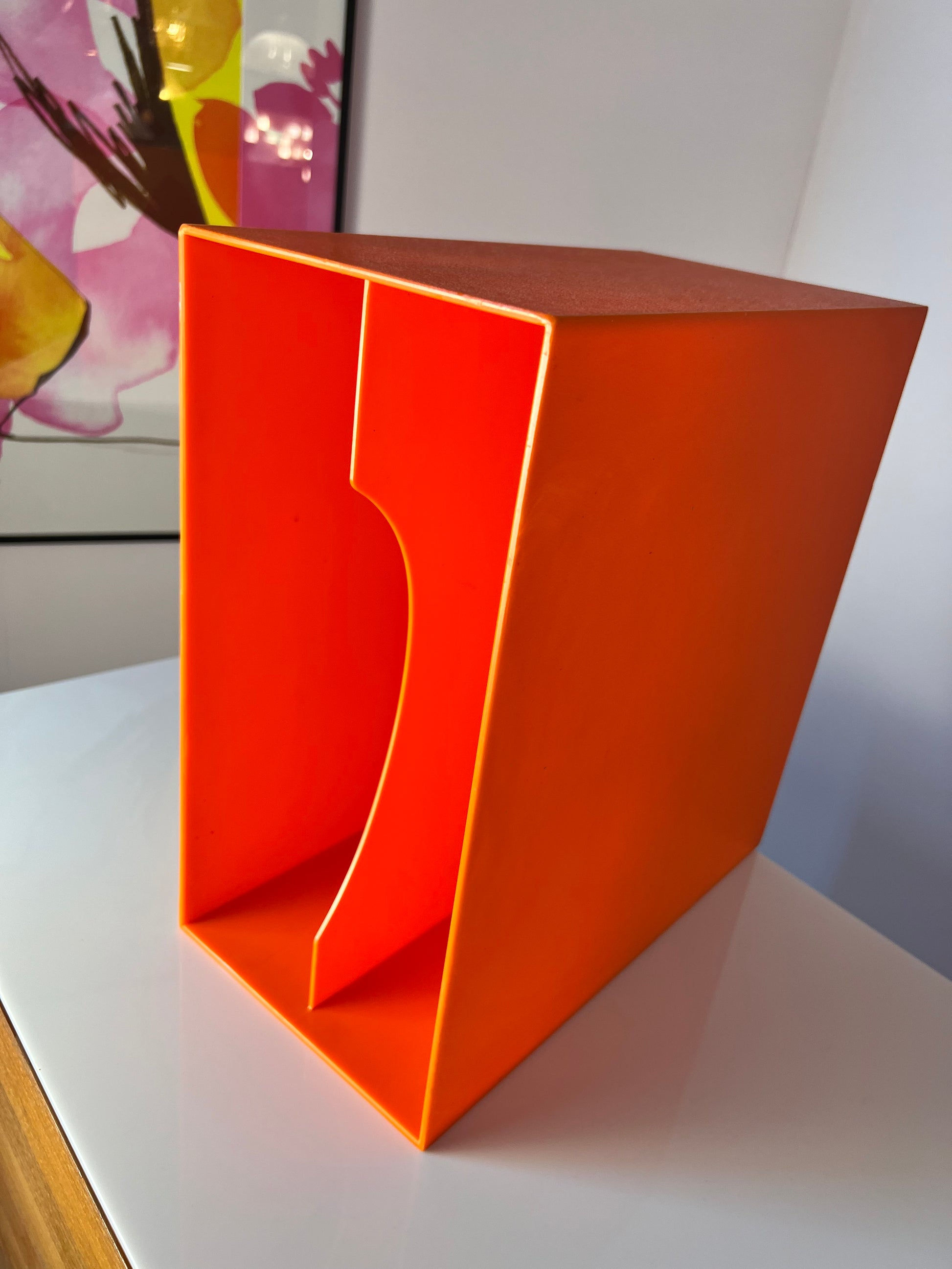 Plattenregal Kunststoff orange Dänemark