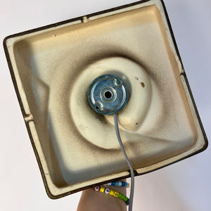 Wandlampe braun weiß Keramik von WGP PAN