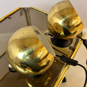 Set: 2x Kugellampe gold von Horn