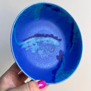 Schale blau Keramik von Best Form