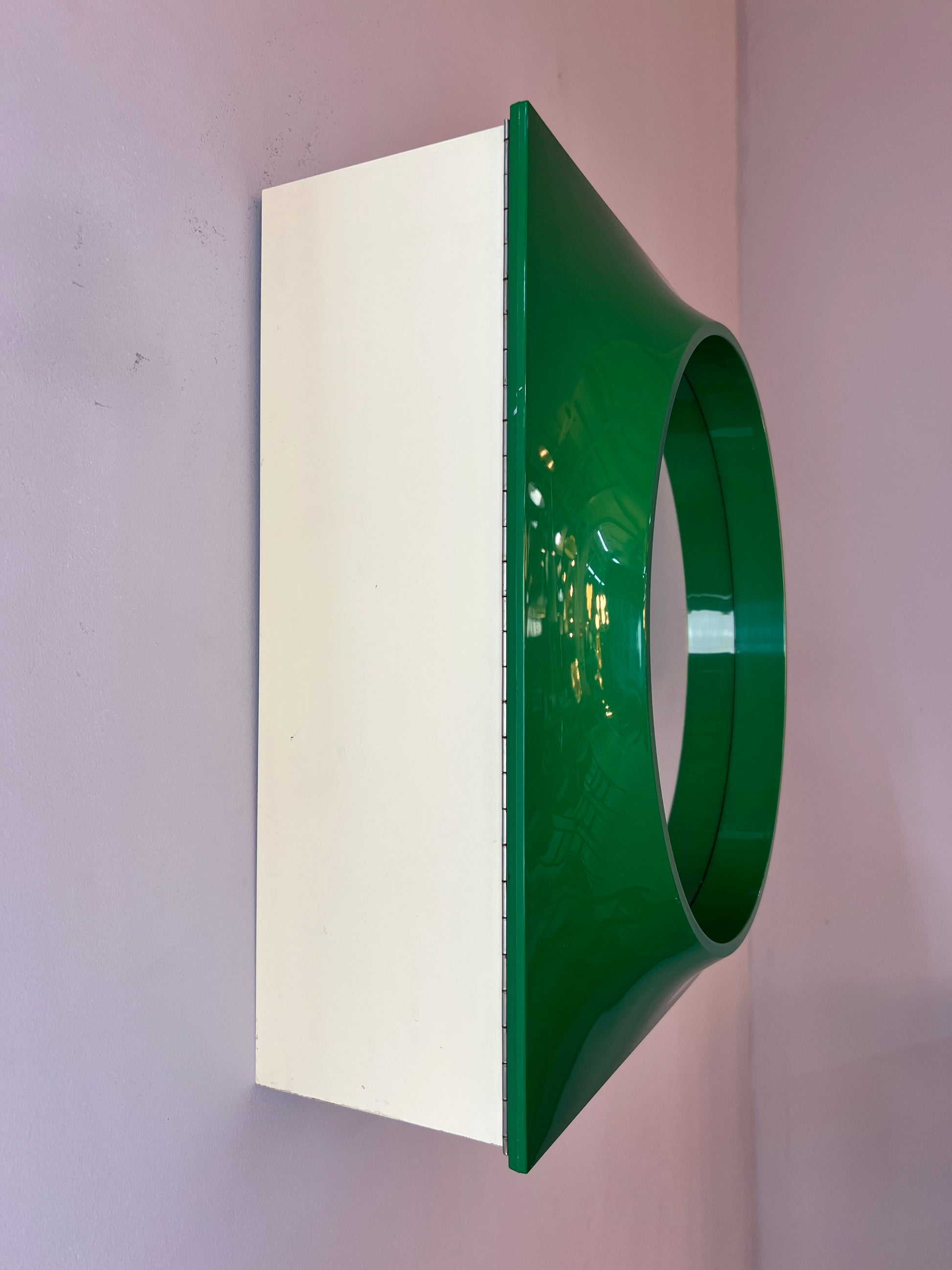 Spiegelschrank Quadrat grün von Hammarplast