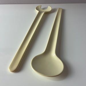 Salatbesteck creme von Erik Magnussen für Stelton