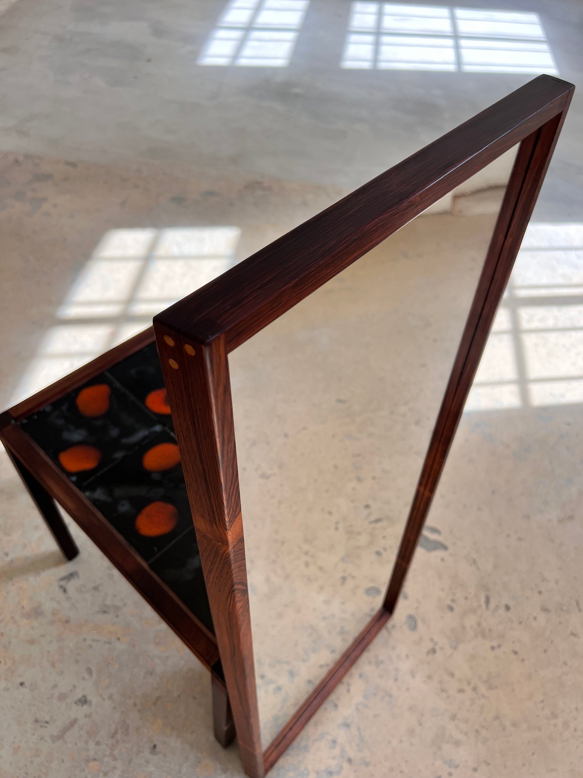 Wandspiegel No. 145 Palisander von Aksel Kjersgaard für Odder