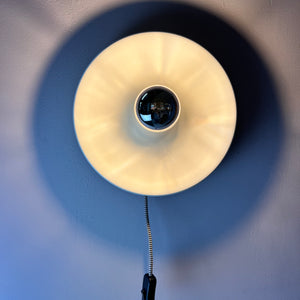 Wandlampe Diskus 25 cm weiß von Charlotte Perriand für Honsel