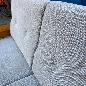 2-Sitzer Sofa beige grau Safari Style