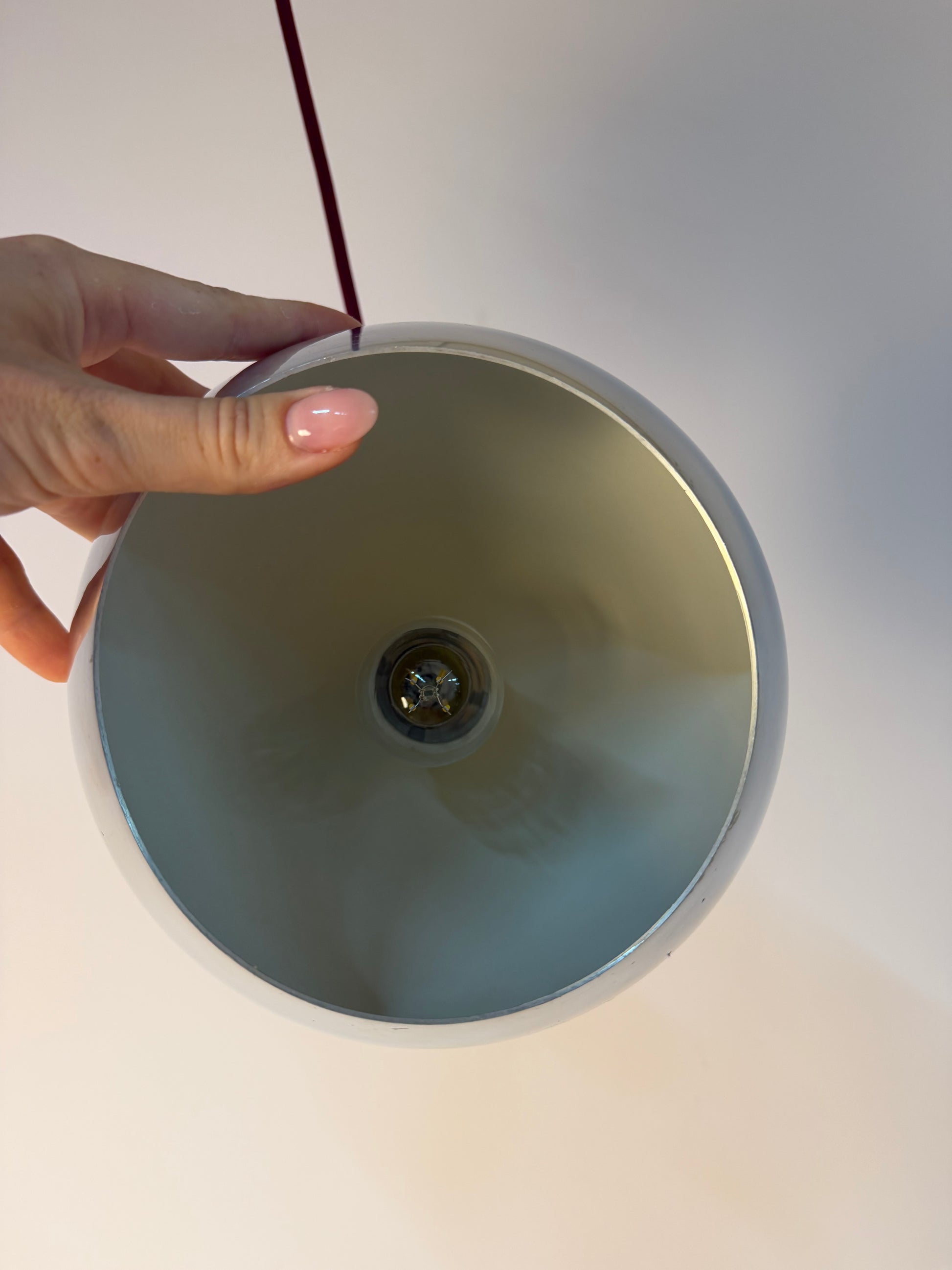 Kugellampe Topan Chrom von Verner Panton