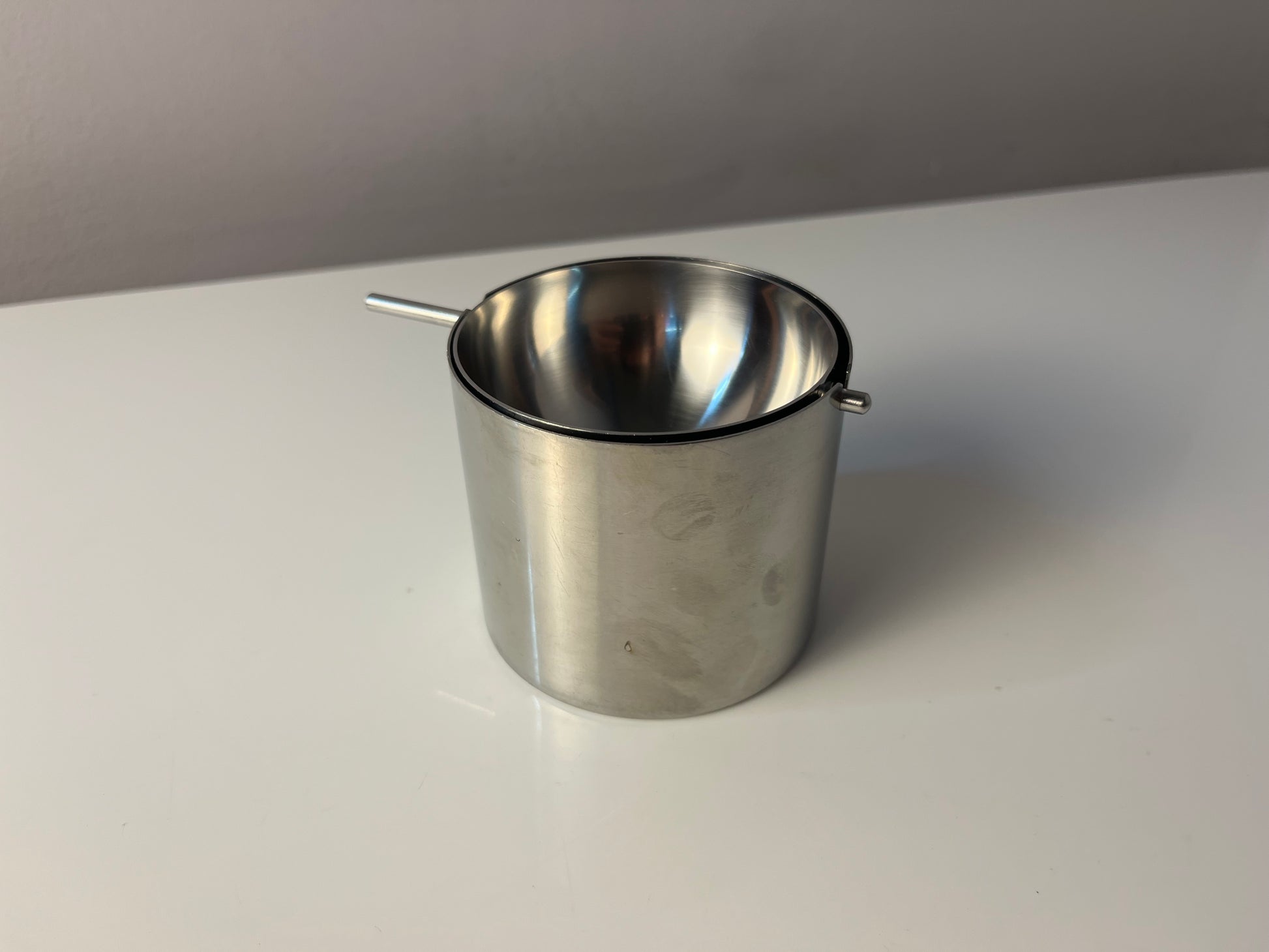 Aschenbecher Edelstahl von Arne Jacobsen für Stelton