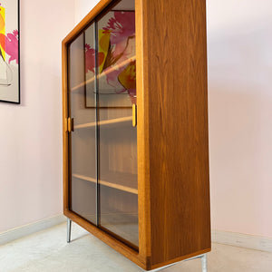 Vitrinenschrank Teak von Silkeborg Møbelfabrik