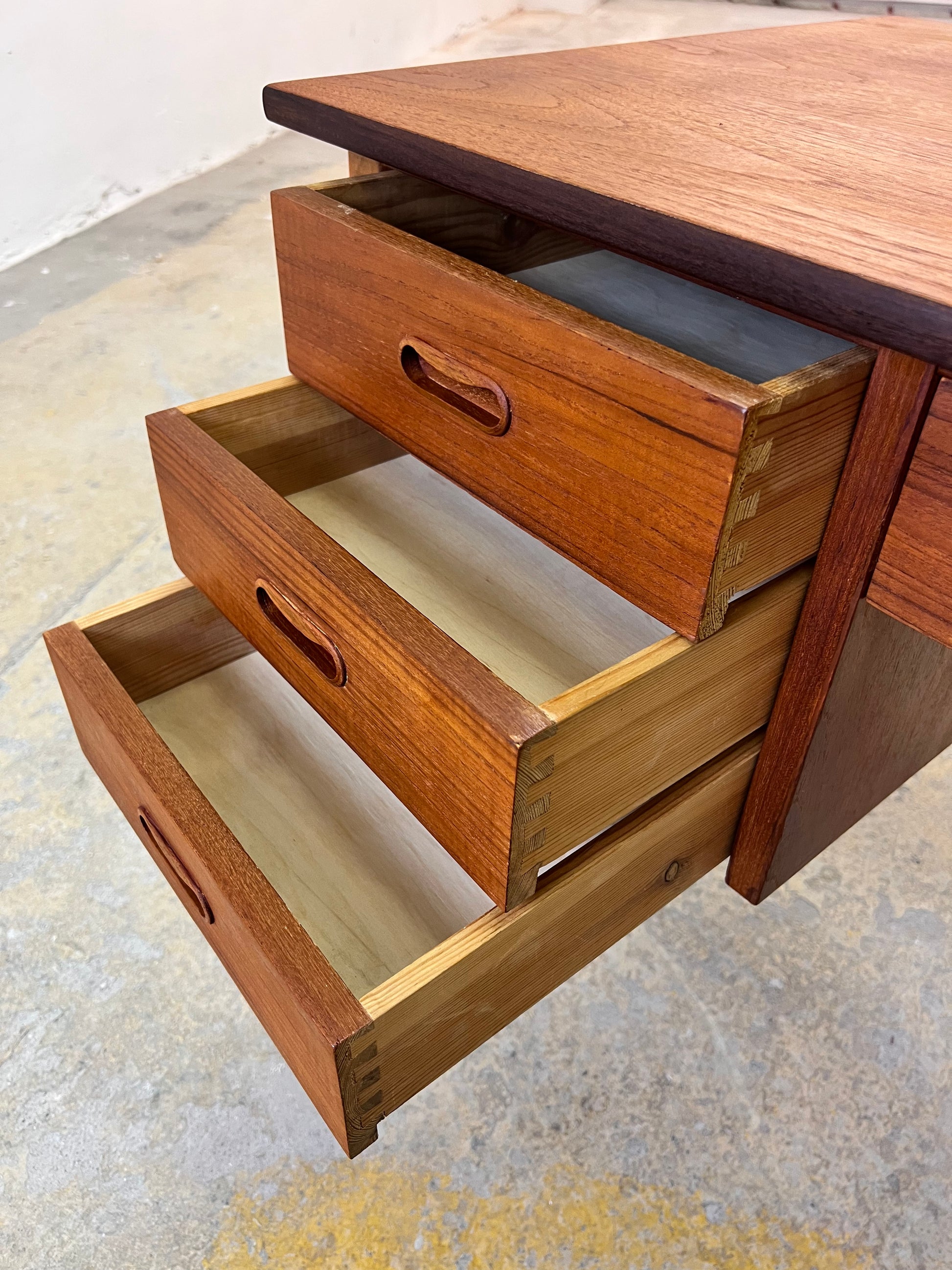 Schreibtisch Teak aus Dänemark