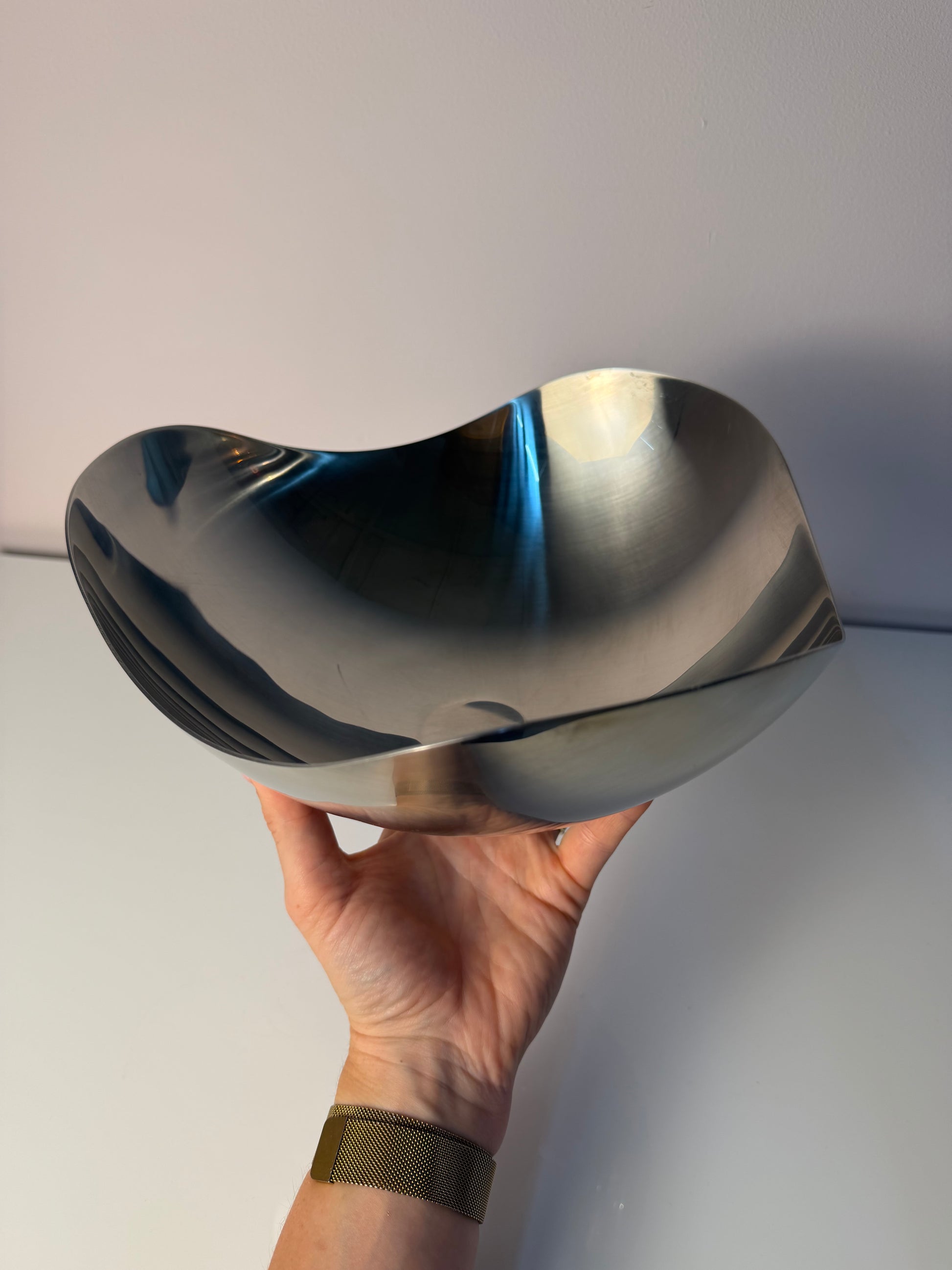 Schale Schale Bloom klein von Helle Damkjær für Georg Jensen