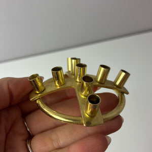 Kerzenständer Messing von Scandia Design Hellerup