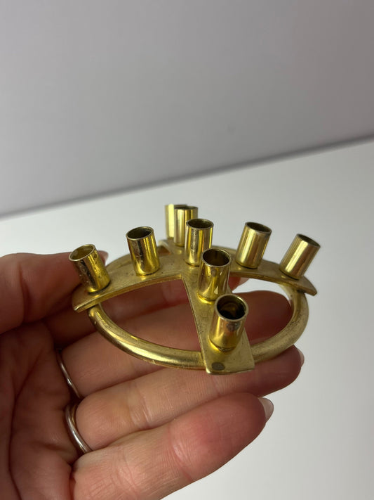 Kerzenständer Messing von Scandia Design Hellerup