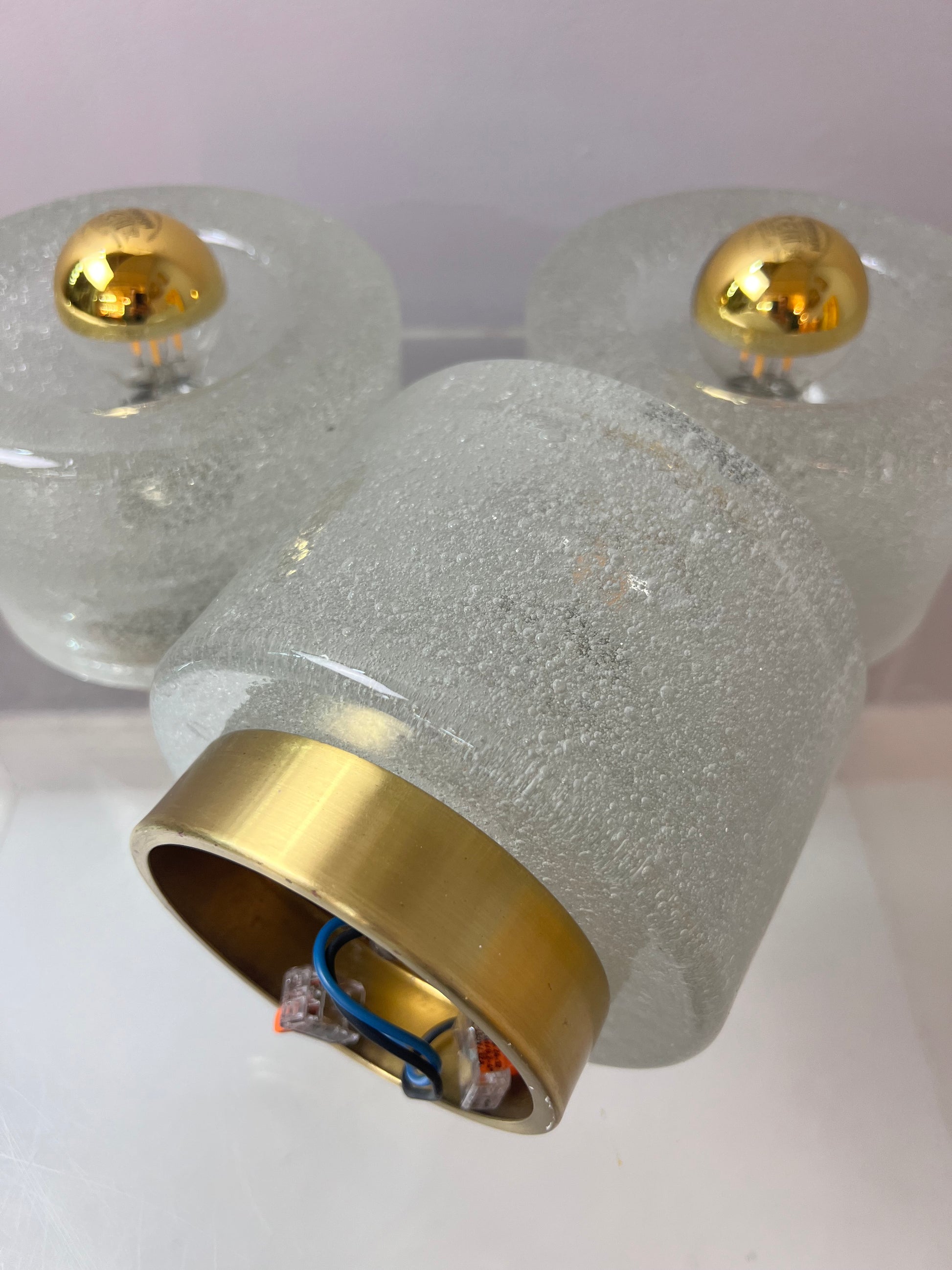 Wandlampe Eisglas von Peill & Putzler