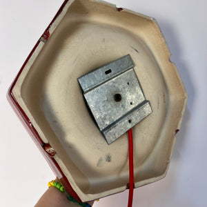 Wandlampe rot Keramik von Hustadt Leuchten