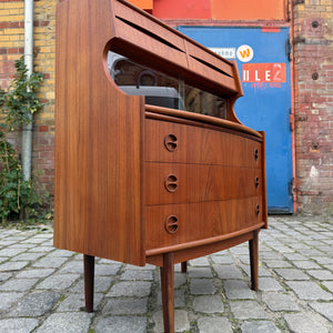 Sekretär Teak von Gunnar Falsig für Holstebro Møbelfabrik