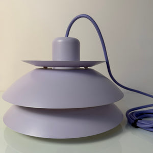 Lamellenlampe Typ 776 flieder von Horn