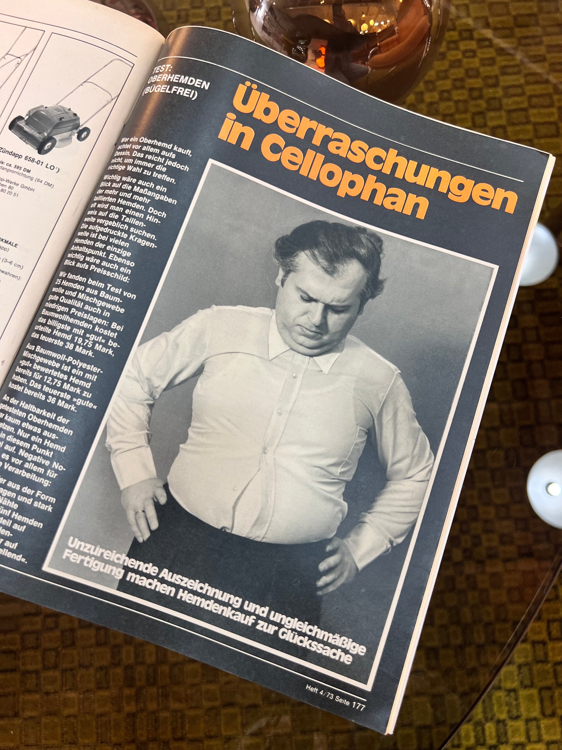 Stiftung Warentest Zeitschrift April 1973