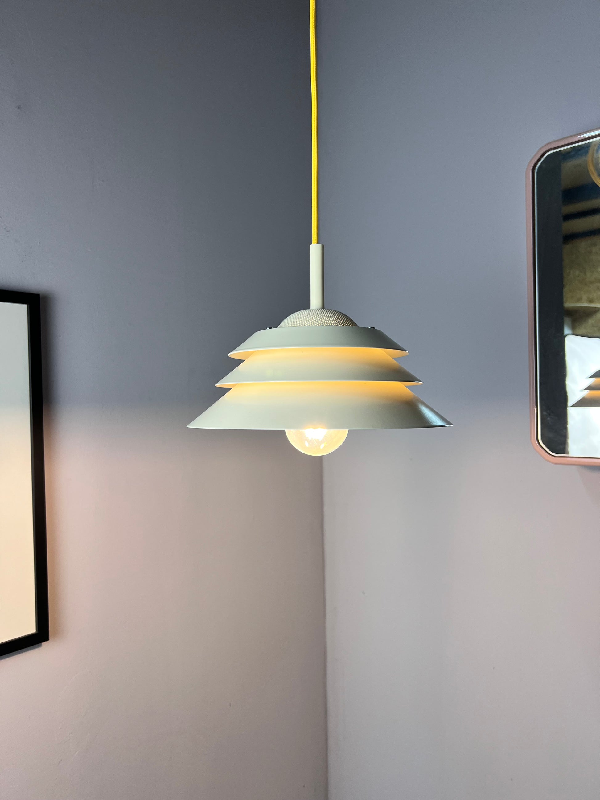 Lamellenlampe Modell Limino weiß von Design Light