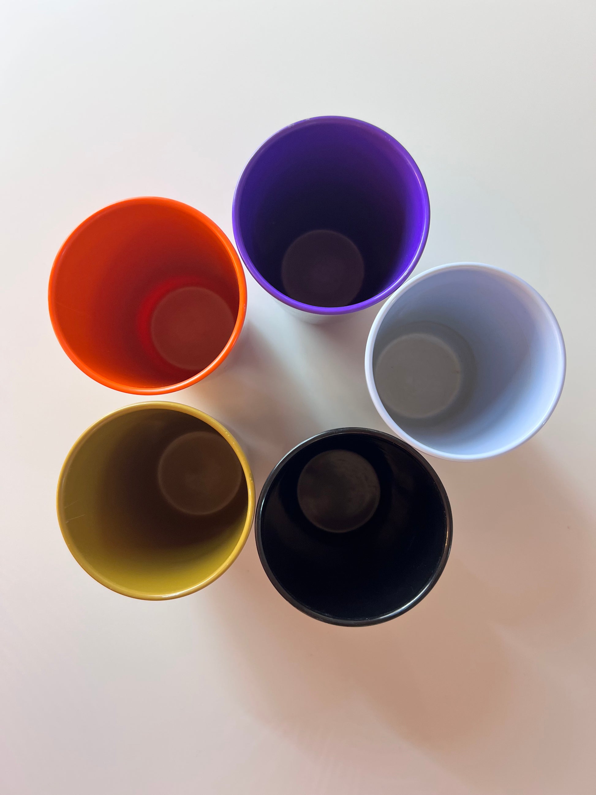 Set: 5 Becher Mepal Service 225 von Rosti