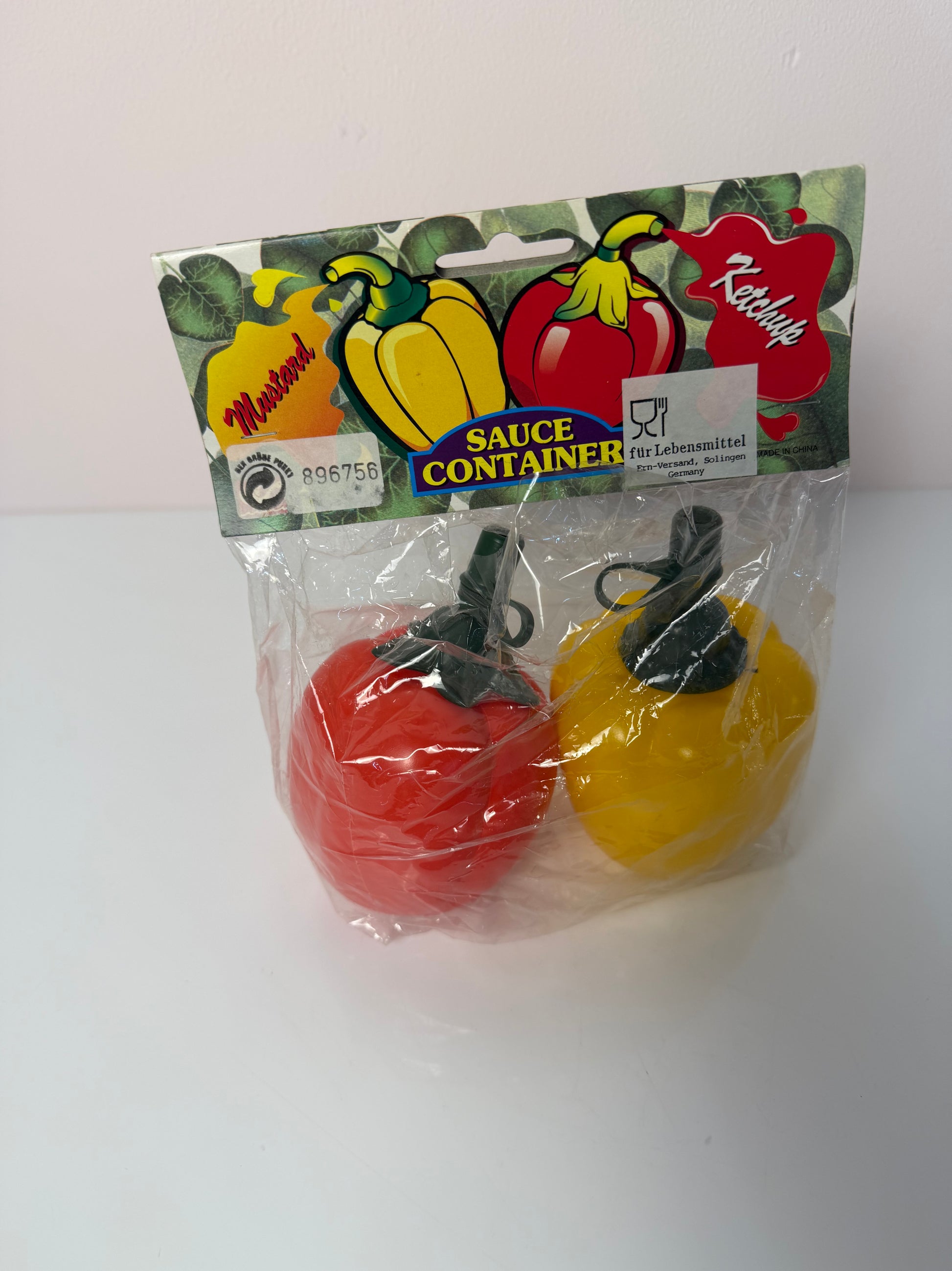 Paprika Flaschen für Ketchup & Senf
