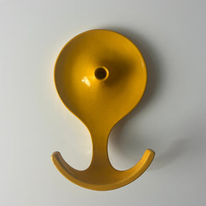 Wandhaken gelb Metall