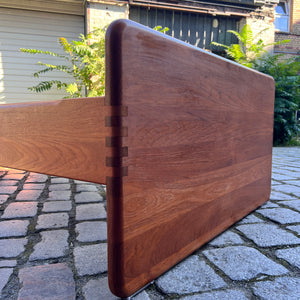 Gästebett Massivholz Teak 100x200 mit Matratze