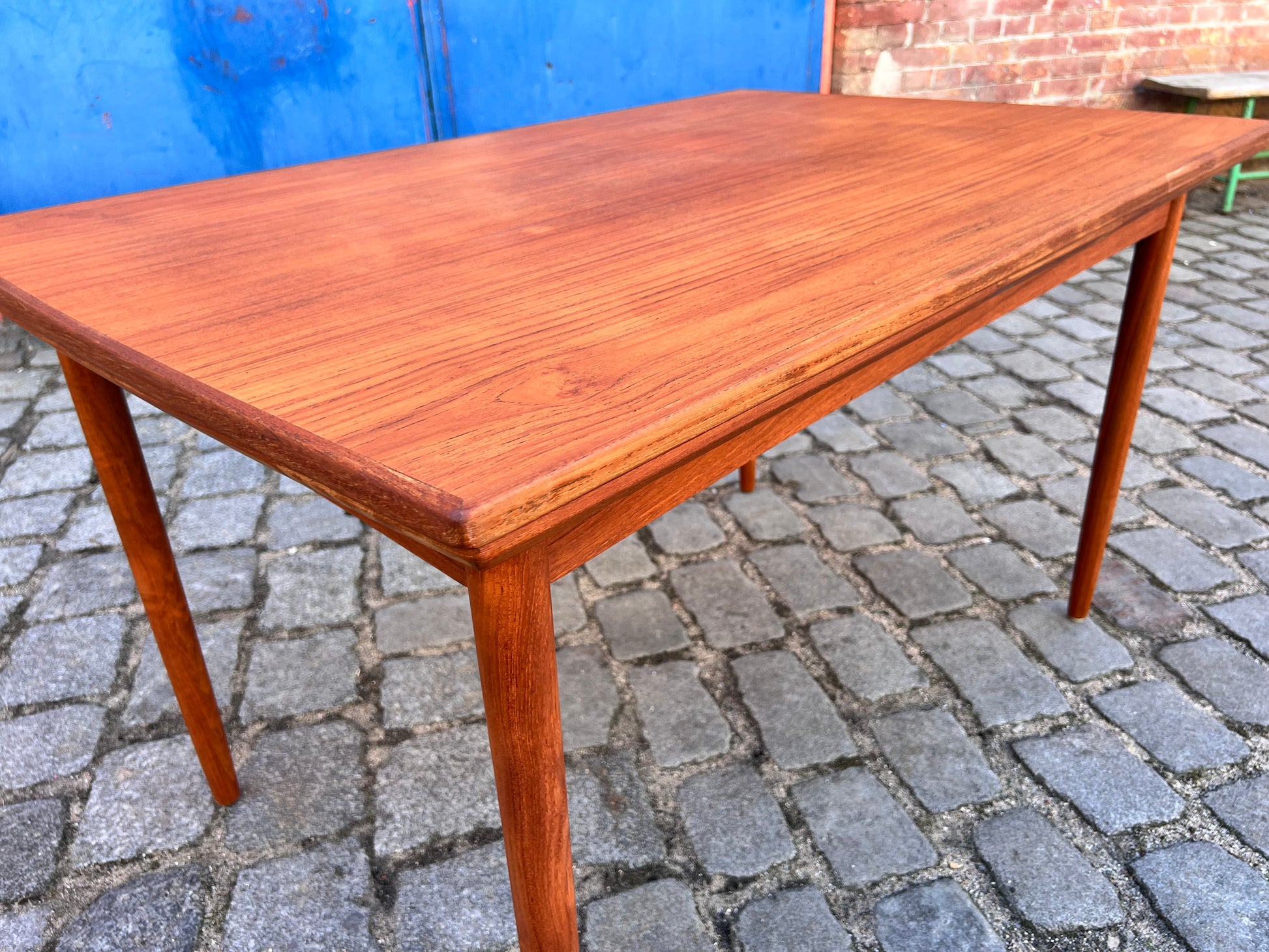 Ausziehbarer Esstisch Teak aus Dänemark