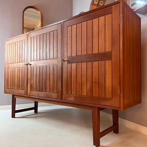 Highboard Teak von Kurt Østervig für Sonderborg Vamo