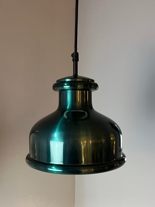 Hängelampe Country Line metallic grün von Sidse Werner für Holmegaard