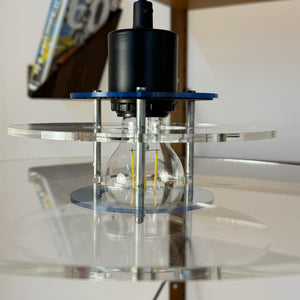 Lamellenlampe Modell Space Acrylglas von Design Light