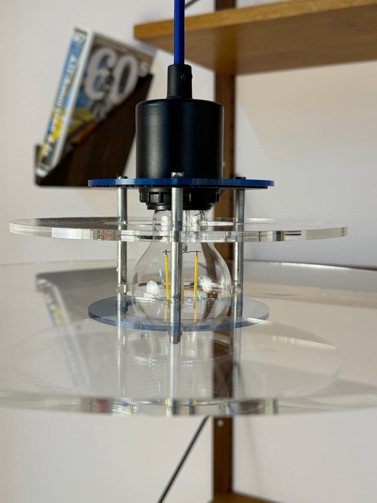 Lamellenlampe Modell Space Acrylglas von Design Light