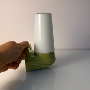Wandlampe Modell 6080 mintgrün von Sigvard Bernadotte für Ifö
