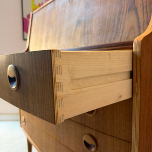 Sekretär Teak aus Dänemark
