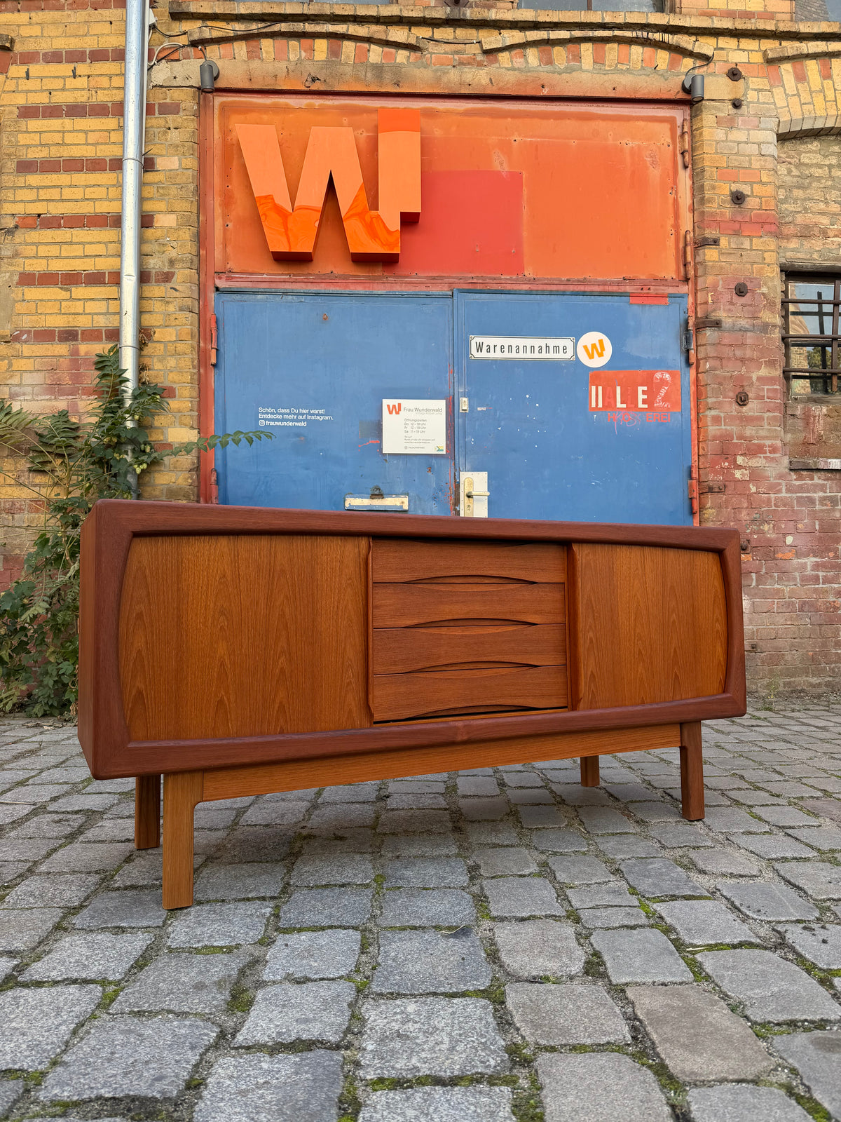 Sideboard Teak von Burchardt Nielsen für Dyrlund
