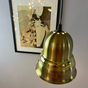 Hängelampe Messing aus Dänemark