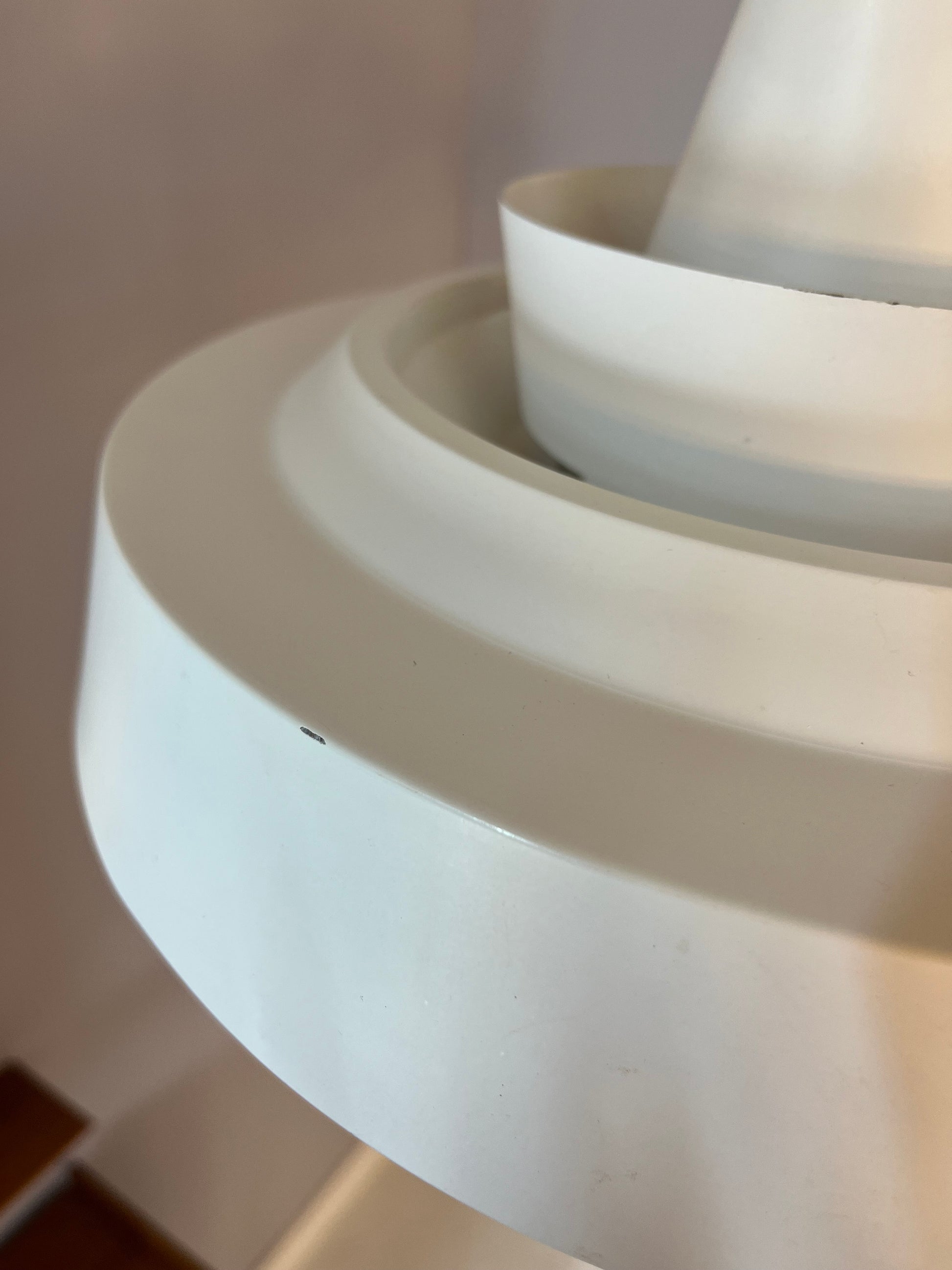 Lamellenlampe weiß von Super Light Dänemark
