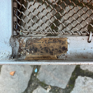 Kufensofa / Tagesbett Echtleder Chrom von Hynek Gottwald