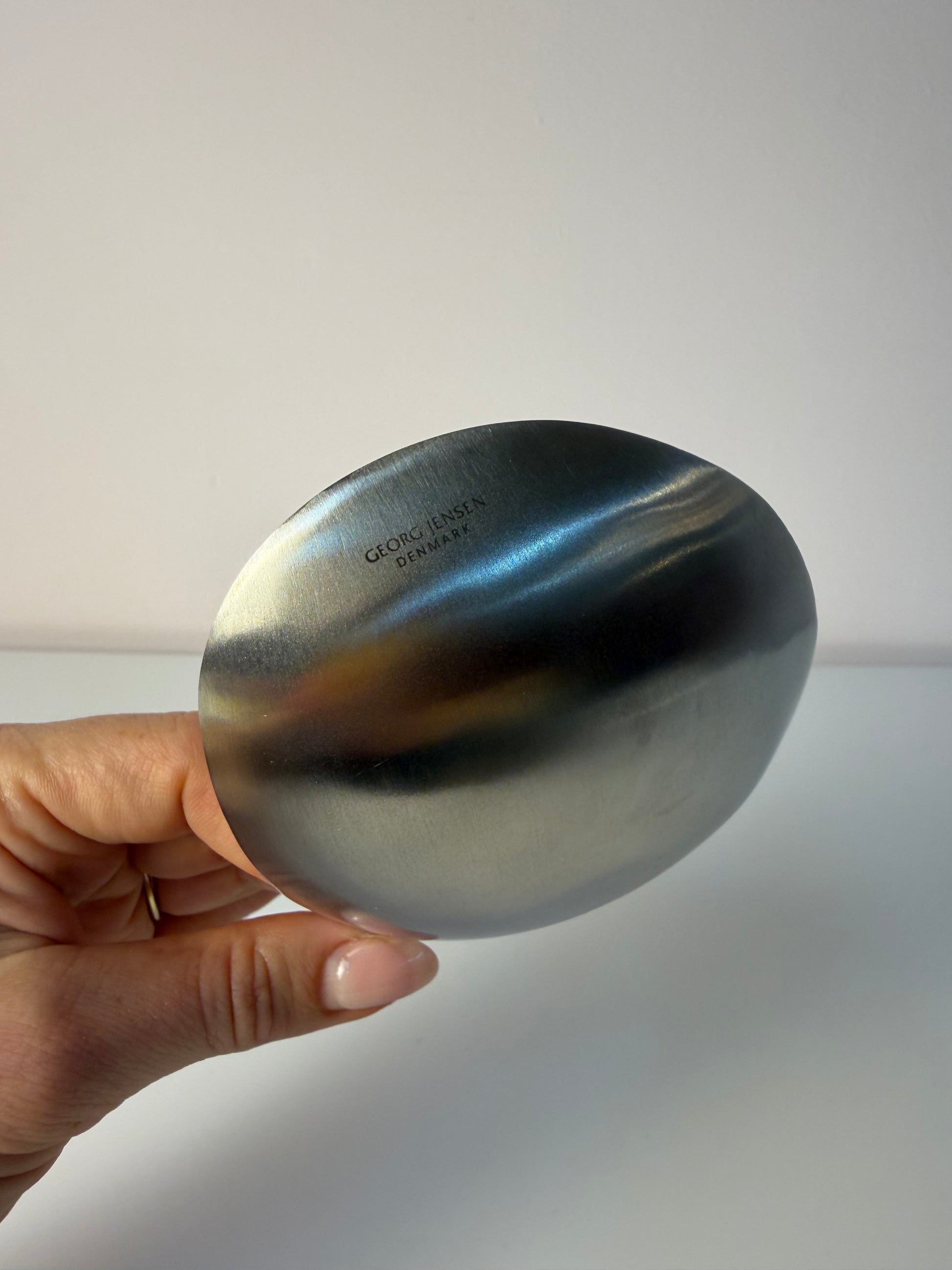 Servierschalen Leaf klein von Helle Damkjær für Georg Jensen